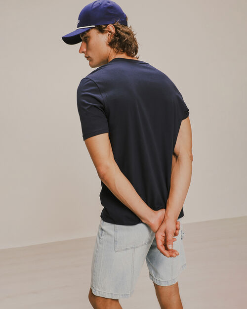 Playera Básica Azul